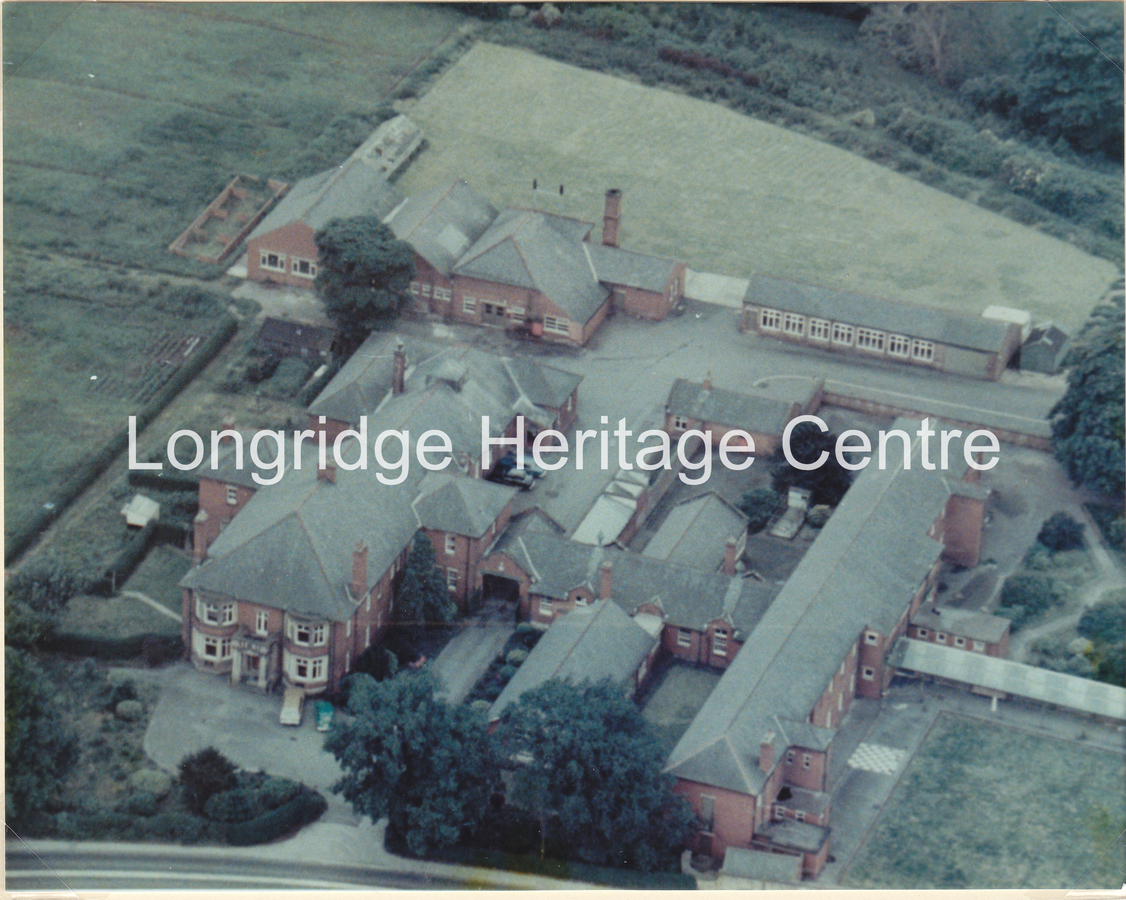 933A - Ribchester Hospital - Aerial View of Site - Unknown